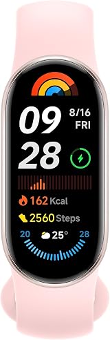 Xiaomi Smart Band 9 Mystic Rose UK Version 2 Year Warranty Fitness Tracker view 5