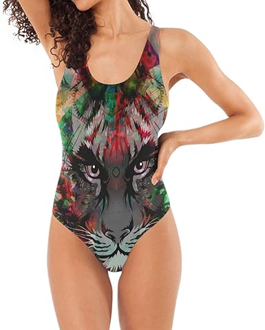 girls tiger swimsuit