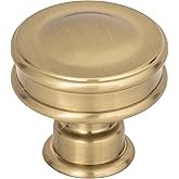 Atlas Homewares A100-WB Oskar Collection Knob, Warm Brass