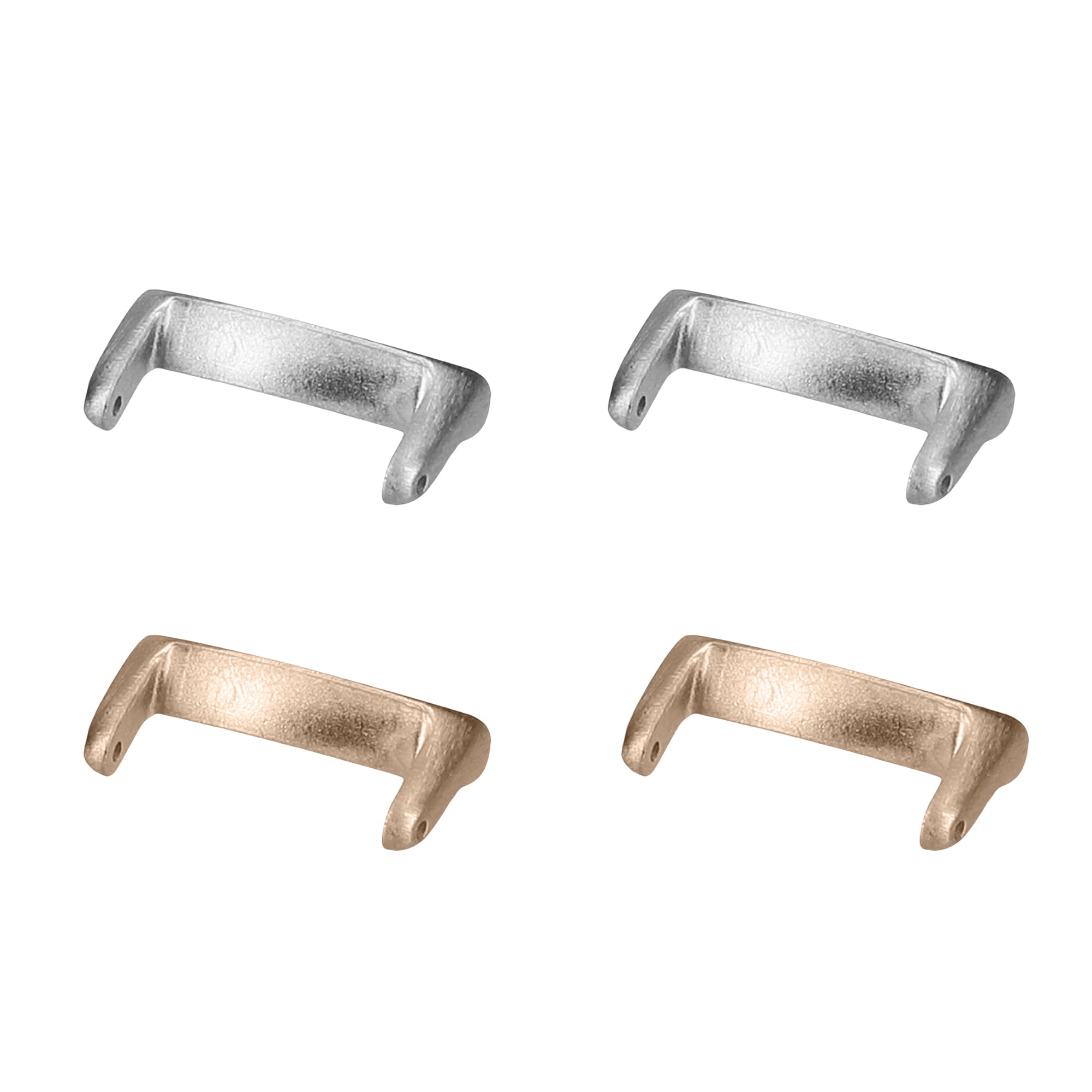 kwmobile Watch Strap Connecting Adapter Compatible with Xiaomi Mi Band 10 / Mi Band 9/8 - For 14mm straps - 4x - No Tools Required