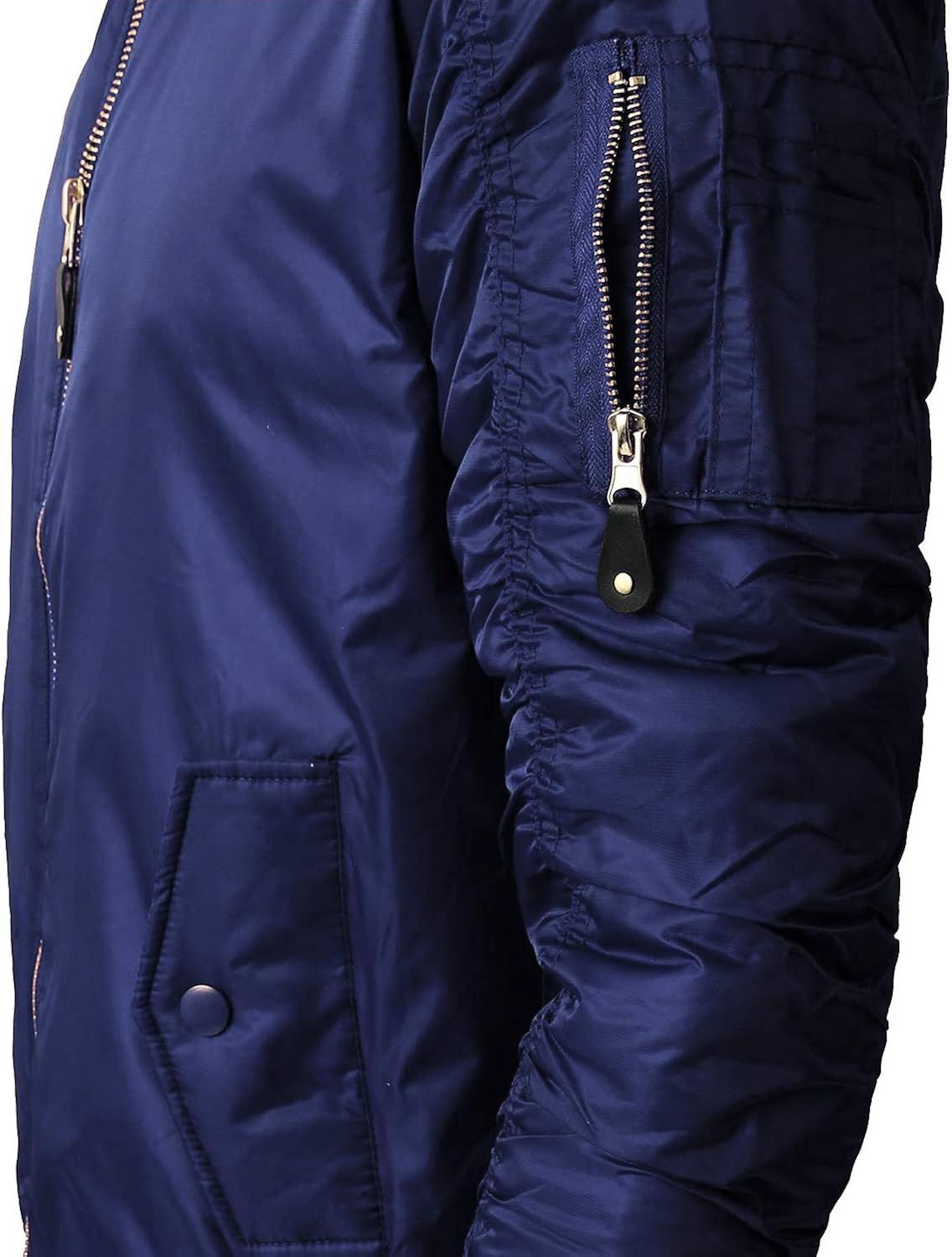 Men Fleece Shaka Wear Mens Ma 1 Flight Bomber Jacket Fully Lined S 3xl