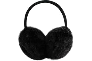 POXIMI Women Winter Earmuffs Girl Ski Adjustable Ear Covers for Cute Bow Ear Warmer Outdoor Earmuff Fleece Lining