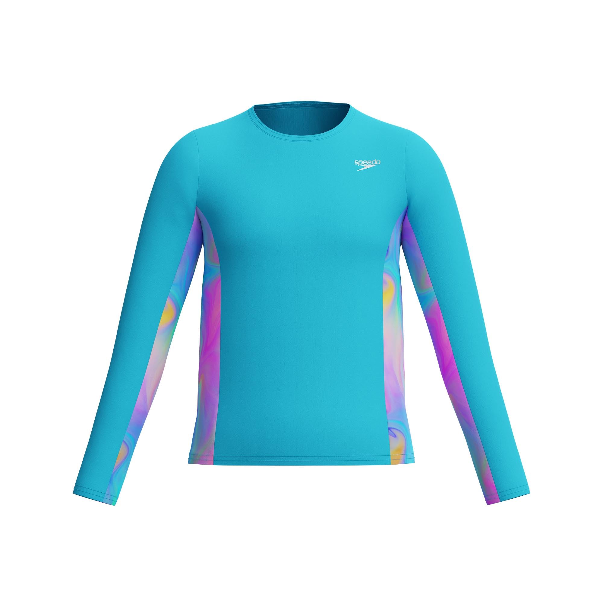 Speedo Girl’s Uv Swim Shirt Long Sleeve Rashguard