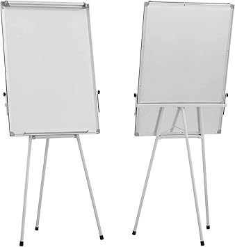 Lavagna Magnetica A Fogli Mobili Con Cavalletto - Doppia Superficie, Altezza Regolabile Fino A 225 Cm, Ruote Bloccabili - Foto 9