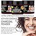 Activated Charcoal Teeth Whitening Powder: Natural Organic Coconut Whitener Polish With Baking Soda - Fluoride Free - Peppermint Flavor - 2.1 Ounces