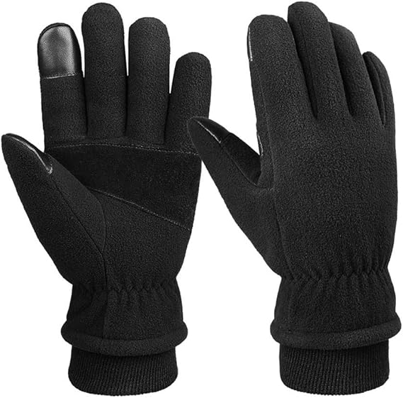 Work Gloves, Mens Waterproof Winter Gloves, 30°F Cold Proof Thermal