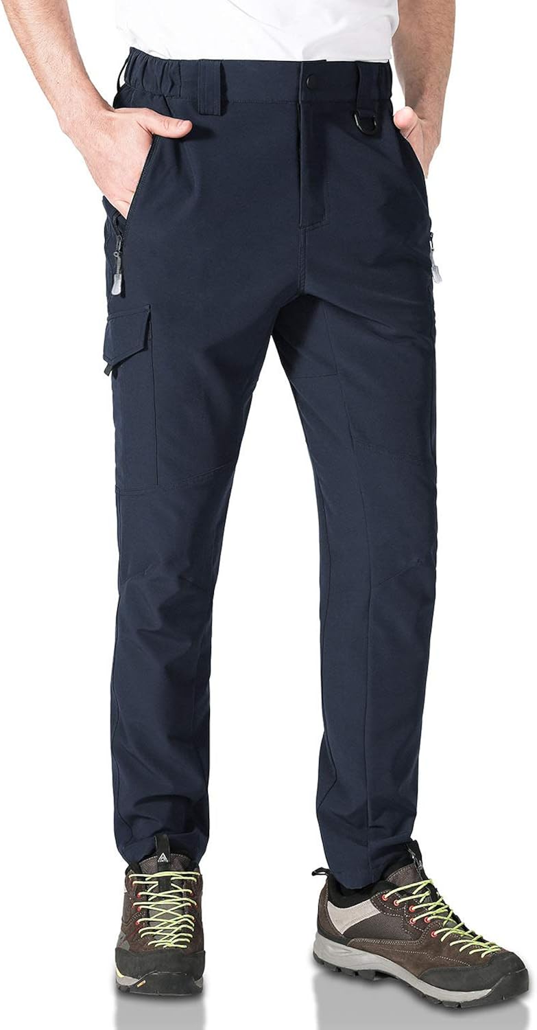 aoli ray Mens Waterproof Trousers Walking Hiking Lightweight Stretch