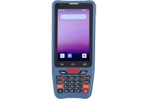 Asixxsix PDA Handheld Computer, 4in Touch Screen Data Terminal with HD Dual Cameras for Warehouse Retail Inventory Check