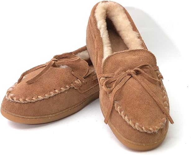 Amazon ミネトンカ ムートン モカシン シューズ メンズ Sheepskin Hardsole Moccashin シープスキン ハードソール モカシン 3841 8inch 26cm Minnetonka ミネトンカ シューズ バッグ