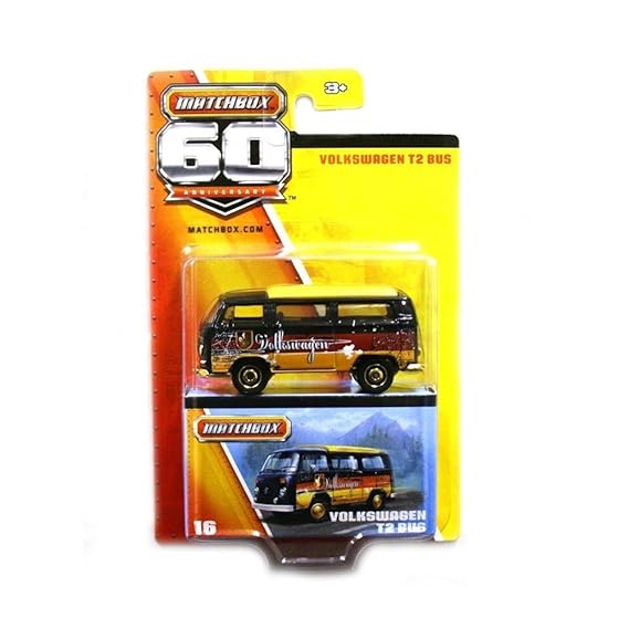 Matchbox 60th Anniversary Classics Volkswagen T2 Bus Amazon.co.uk