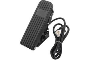 SOAJEE Throttle Accelerator Throttle Speed Control Universal Brake Foot Pedal For ATV Electric Bicycles E-Bike Go Kart Golf Cart Scooters Dirt Bike