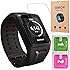 TomTom Spark Screen Protector (3-Pack), QIBOX Tempered Glass Screen Guard for TomTom Spark Cardio Music Fitness Watch TomTom Spark 3, 9H Hardness Multi-layer Shatterproof and Anti-Bubble