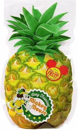 Amazon Co Jp ディズニー フルフルフルーツ グッズ 18 袋入り グミ パイナップル 味 ミッキー マウス お菓子 おやつ グミキャンディー リゾート限定 お土産 おもちゃ