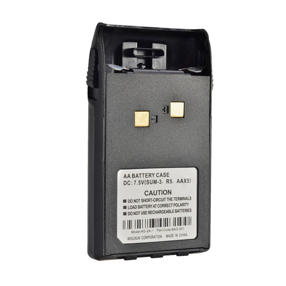 Wouxun AA Battery Case for Wouxun KG-UVD1P KG-UV6D