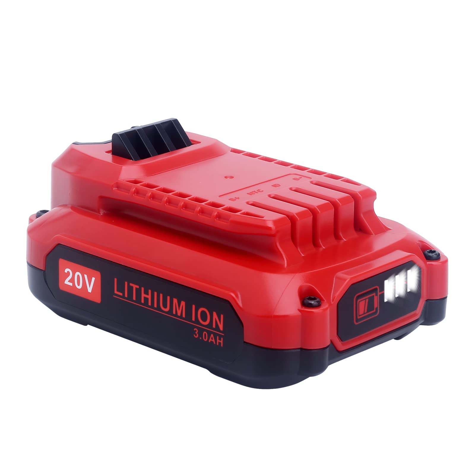 Photo 1 of Lasica V20 CMCB202 Replacement for Craftsman 20Volt 3.0Ah Lithium Ion Battery CMCB201 CMCB203 CMCB204-OPE V20 Power Tool Battery Pack