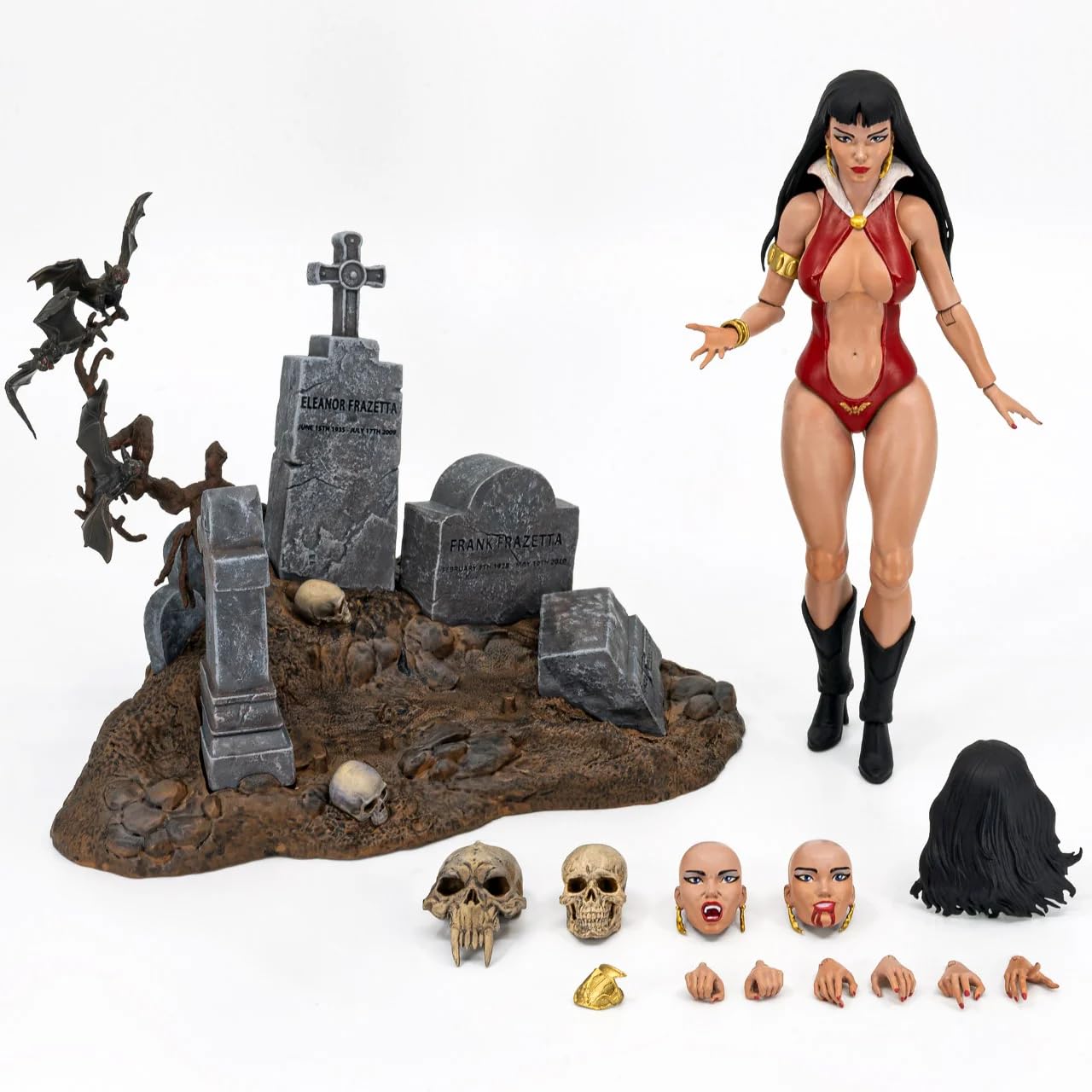 Photo 1 of Frazetta Girls Vampirella 1:12 Scale Action Figure