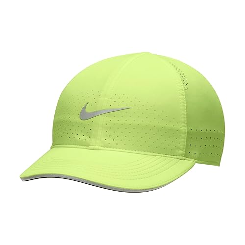 Nike Women's Featherlight Running Cap Hat Aerobill Adjustable (One