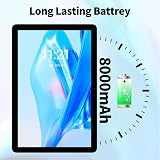 PRITOM P30H 10 Inch Android 13 Tablet 8GB 128GB Octa Core WiFi 6 Grey view 5