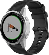 Wownadu 18mm Silicone Watch Strap for Garmin Vivoactive 4S Vivomove 3S Venu