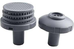 For INTEX Above Ground Pool Inlet and Outlet Connection for 32mm Hose Complete Strainer and Nozzle Set