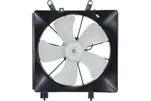 Replacement Tyc 600380 Cooling Fan for 01-05 Honda Civic 19020PLC003 19015PLC003 19030PAAA01 19030PLC003 HO3115115