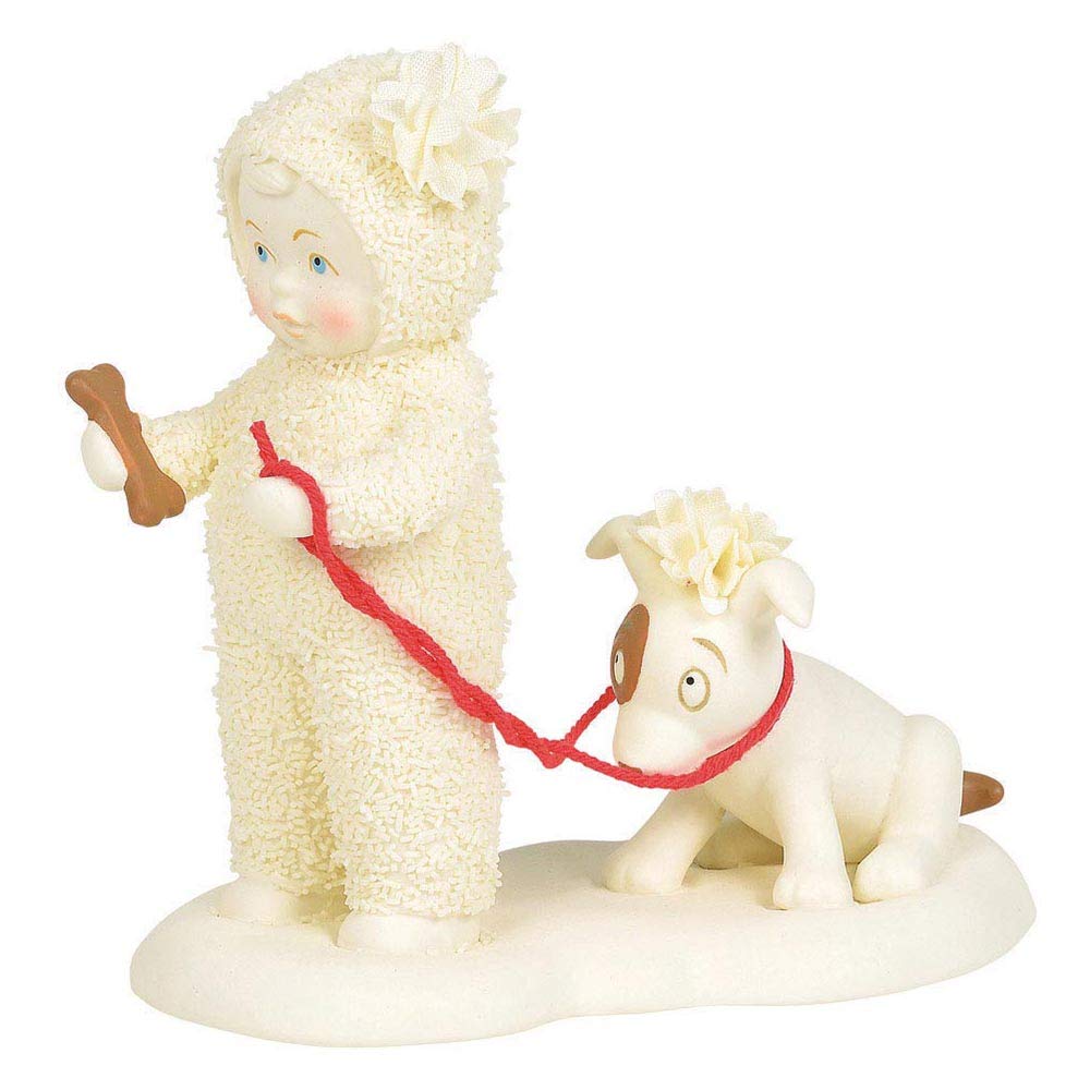 Snowbabies by D56 Give A Dog A Bone Figurine
