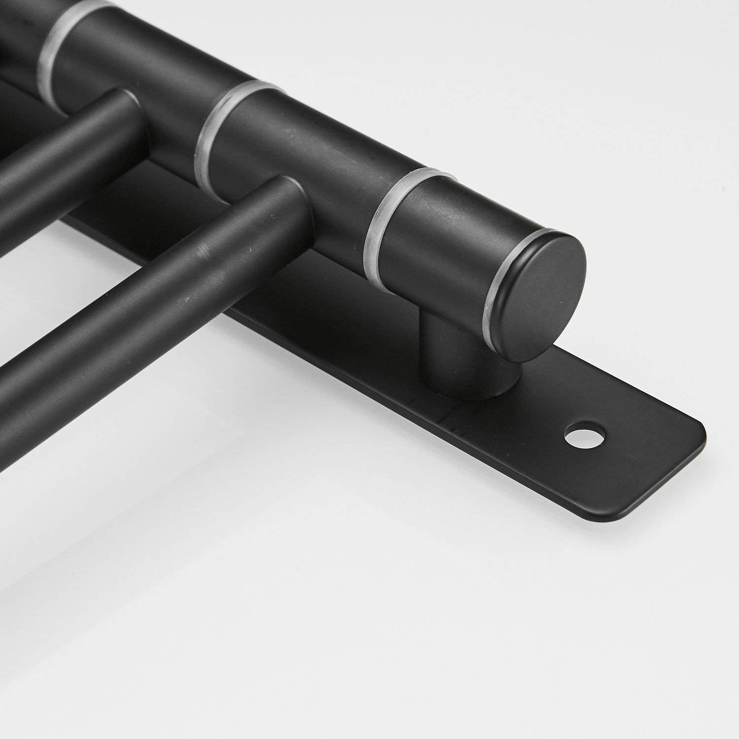 Beelee BL1104 Barra de toalla de acero inoxidable 2-Bar Brazo plegable