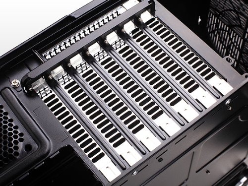 Silverstone Tek GD08B Aluminum Extended ATX / SSI-EEB compatible / SSI-CEB HTPC Computer Case Cases - Black