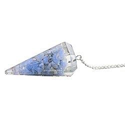 Angelite Orgone Pendulums for Divination and