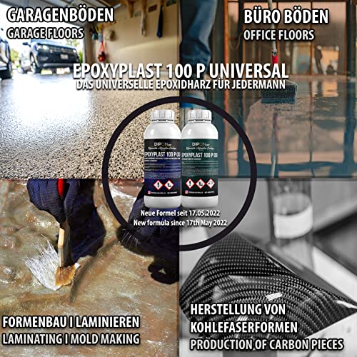 9,0 KG Epoxidharz 2K Epoxi Harz mit Härter Glasklar in Profi Qualität und geruchs- und emissionsarm. Epoxy Gießharz UV Stab. für Schmuck Holz Tisch Aquarium Terra Formenbau GFK Bodenbeschichtung thumbnail 3