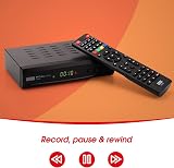 August DVB482 Freeview HD Recorder 1080p HDMI Watch Record Dual Tuner USB view 3