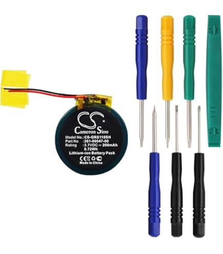 Battery 3.7V 0.7Ah Li-ion For Garmin Forerunner 305 - Foto 7