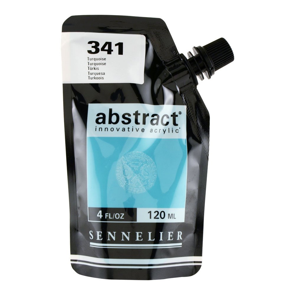 Sennelier Abstract innovative acrylic 120ml 4oz - Satin Turquoise