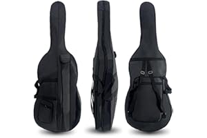 Vetimobato Cello Gig Bag 4/4 Full Size - Padded Soft Case with Backpack Straps & Accessories Pocket Water-Resistant Lightweig