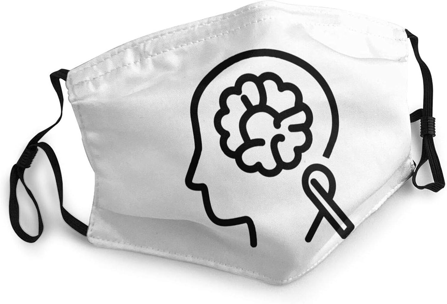Brain Cancer Awareness Brain Tumor Mask Adjustable respirable dust mask