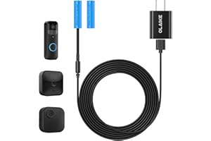 OLAIKE 10ft/3m Power Cord and Adapter for Blink Video Doorbell(Replace Battery), Blink Outdoor 4th & 3rd Gen, Weatherproof Charging Cable Continuous Power Supply, No Need to Replace Battery