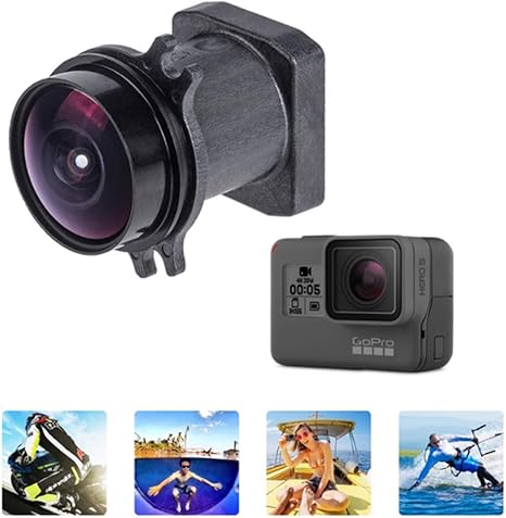 Amazon Co Jp 交換用レンズ 170度広角レンズ10wピクセル Gopro Hero 5 6 7 Blackと互換性あり スポーツカメラアクセサリー ホーム キッチン