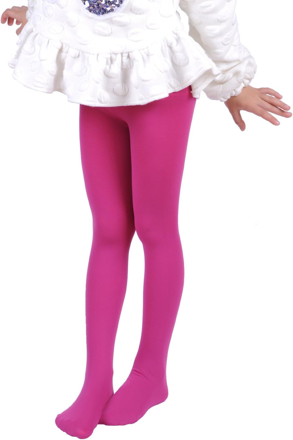 Leg Elegant Girls Semi Opaque Tights 17 Colors, Girls Microfiber Tights