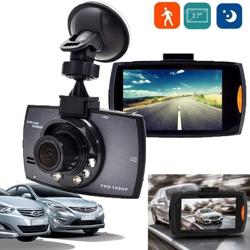 Eubell Dash Cam 1080P FHD DVR Car Driving Recorder 2.7 Inch LCD Screen 120&deg; Wide Angle, GPS Remote Positioning, Loop Recording, Parking Monitoring