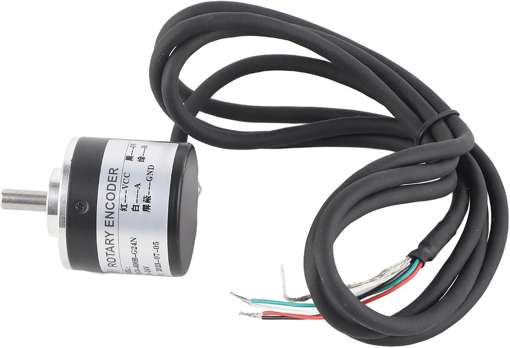 Acogedor 600P/R Incremental Rotary Encoder Module DC 5-24V 2 Phase Displacement