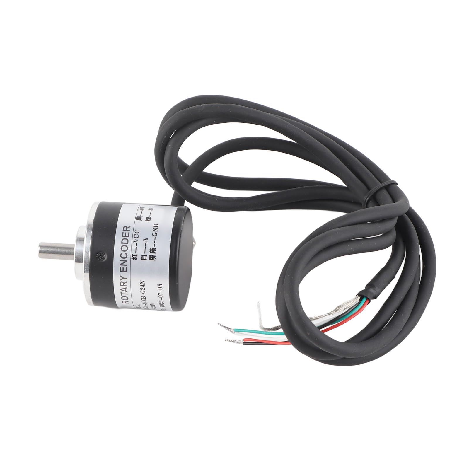 600P/R Rotary Encoder, Incremental Rotary Encoder Module, DC 5-24v 2 Phase, for Intelligent Control of Various Displacement Measurement