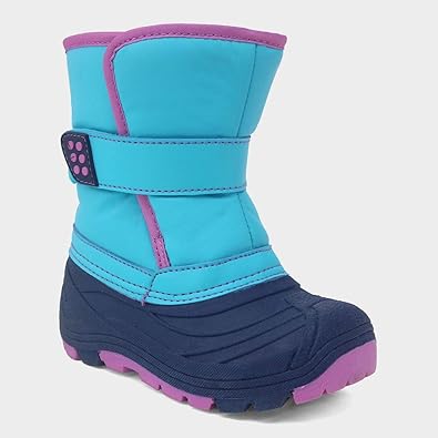 girls teal snow boots