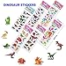 HORIECHALY Dinosaur 3D Puffy Stickers for Kids,52 Different Sheets Dinosaur Stickers,Dinosaur Themed Party Supplies,Dinosaur Gift for Girls and Boys.
