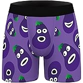 Ainuno Novelty Boxers Mens Funny Boxer Briefs Underwear Gag Gifts for Men No Fly