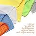 Multi-Function Microfiber Cleaning Cloths - 24Pack | Absorbent for Home/Kitchen/Car Glass/Disk Screen/Tablets |, 12x12 Inch.