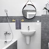 YUET Towel Rail 16 inch Brushed Gold Stainless Steel 304 Wall Mount view 7