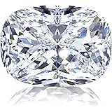 DiamonbellaRealistic 101 facets 2 Carat Rectangular Cushion Cut NSCD Simulated Diamond Loose Stone