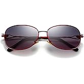 SUNGAIT Trendy Bowknot Polarized Sunglasses for Women Retro Vintage Oval Sun Glasses UV Protection