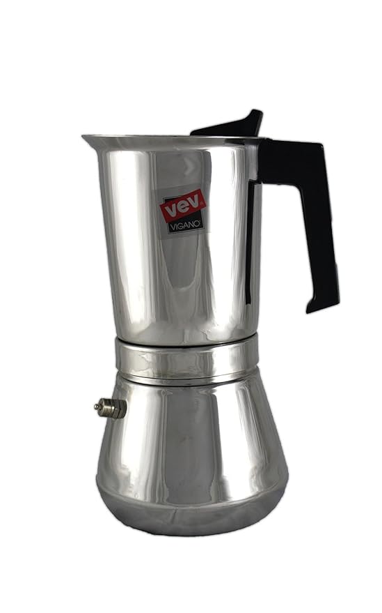 Vev Vigano Vespress Stovetop Espresso Maker MADE IN ITALY Stainless