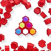 Tattoo Ink Caps Disposable Silicone Tattoo Pigment Cup 200Pcs/Set Tattoo Ink Holder Suitable for Tattooing Makeup Painting (RED)